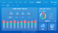 建立了一个笼盖“教、学、练、测、评”全链的